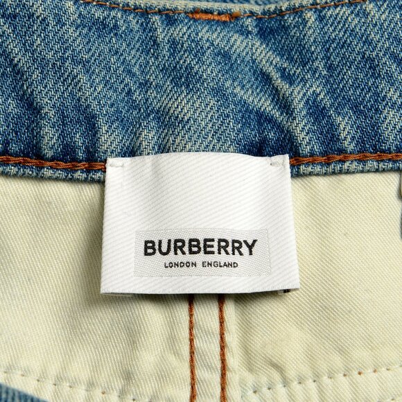 Burberry Men's "Haringate" Mid Blue Straight Leg Jeans US 34/32 IT 34/32 - Picture 5 of 6